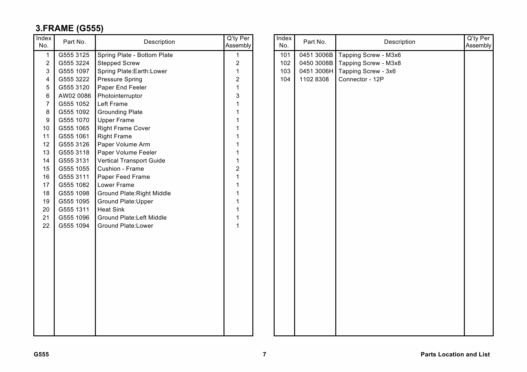 RICOH Options G555 PAPER-FEED-UNIT-TYPE-2600 Parts Catalog PDF download-4 RICOH Options G555 PAPER-FEED-UNIT-TYPE-2600 Parts Catalog PDF download-4